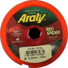 HILO RED SPIDER 0.30 X 100 MTS. ROJO